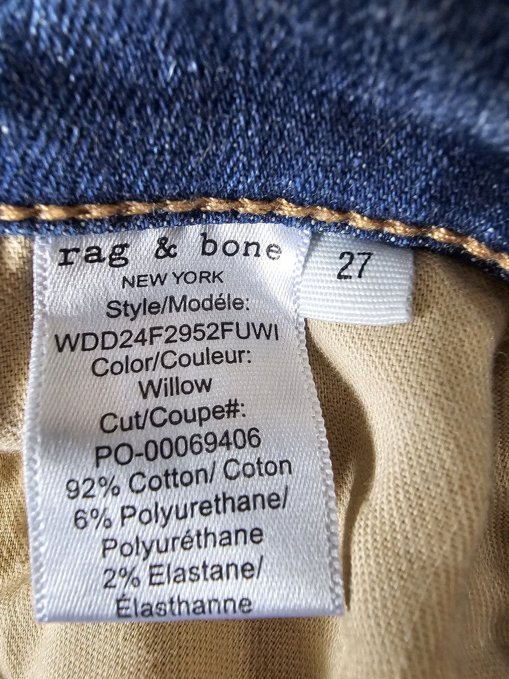 Sofie Cuffed High Waist Wide Leg Jeans - Picture 9 of 15